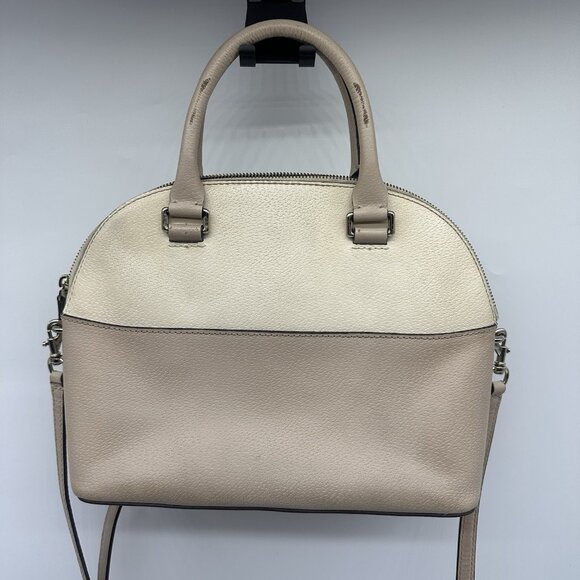 Kate Spade Grove Street Carli Leather Satchel Bag w/Jackson Wristlet Wallet FLAW - Picture 5 of 16